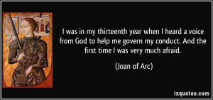More Joan of Arc Quotes