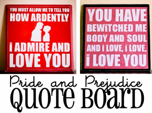 So this quote board has two sides! I can flip the board over whenever ...