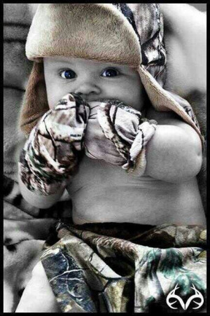 Little country camo baby. So cute!