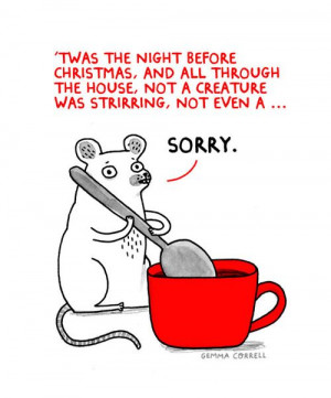 Twas The Night Before Christmas & This Little Mouse Ruined It All