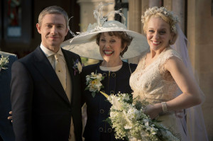 ... and Mary Morstan in BBC Sherlock Season 3 Episode 2 The Sign of Three