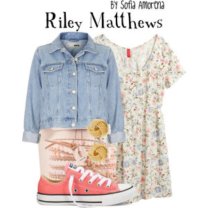 Riley Matthews. Especially love the dress