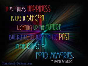 Mother Happiness Is Like A Beacon ~ Future Quote