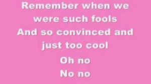Pink - Who Knew - Lyrics, Via YouTube.