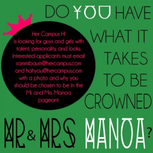 Email your headshot with why you think you qualify to sammibaum@ ...