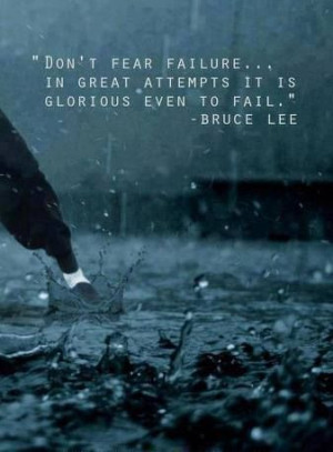 Bruce Lee wisdom.