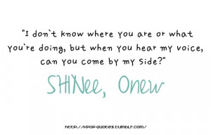 Kpop-Quotes Onew I'm officially in love with you!!!!