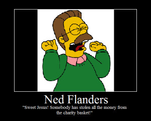 Ned Flanders Diddly Ned flanders by