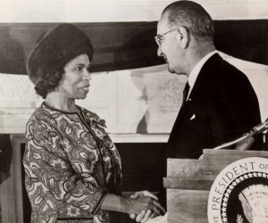 Marian Anderson, Lyndon B. Johnson December 6, 1963 White House ...
