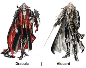 Dracula and Alucard