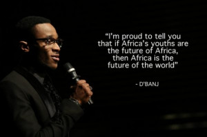BANJ, Nigerian singer, quote from TEDxWB says 