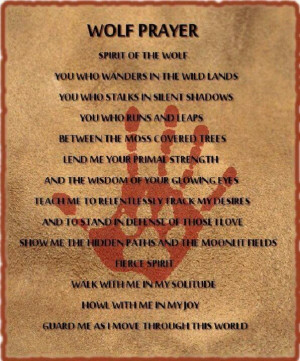 , Spirit Guide Quotes, American Indian, Wolf Prayer, Animal Spirit ...
