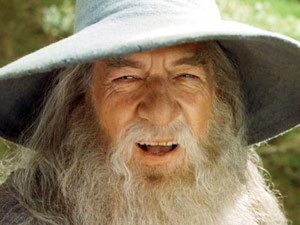 He's Gandalf. Dude died and then came back.