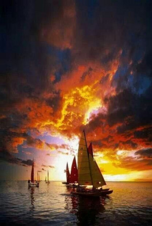 Sailing into the sunset Via Norbert