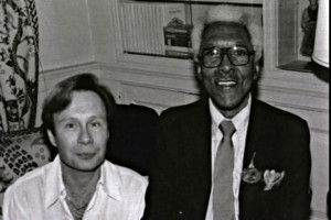 Bayard Rustin and Walter Naegle