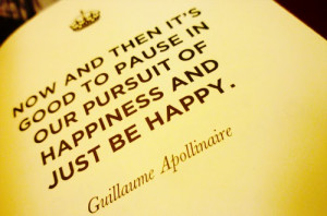 ... got in my inbox ... wonderful quotes on the pursuit of happiness