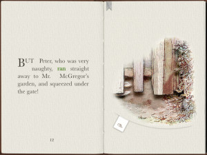 The Tale of Peter Rabbit: iPad eBook