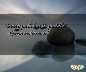 quotations quotes german proverb