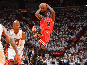 very Nate Robinson shot is about to go up. (Jesse D. Garrabrant/NBAE ...