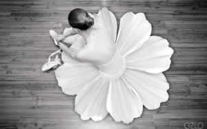 Flowers Ballet Wallpaper 1440x900 Flowers, Ballet, Monochrome, Dancers ...