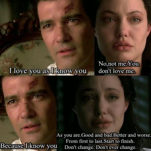 love you as I know you