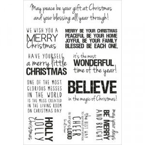 Christmas Quotes by Kaisercraft – SOLD OUT, SORRY!