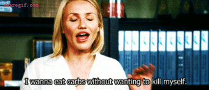 wanna eat carbs without wanting to kill myself.