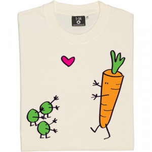 Peas And Carrots Natural Men's T-Shirt. A marriage made in culinary ...