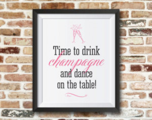 and dance o n the table. 8x10 printable inspirational and motivational ...
