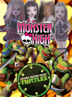 File:Monster High and Teenage Mutant Ninja Turtles -1.jpg