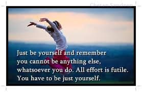 ... improve oneself, but think carefully before you do something that is