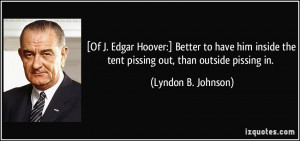 Edgar Hoover's quote #2