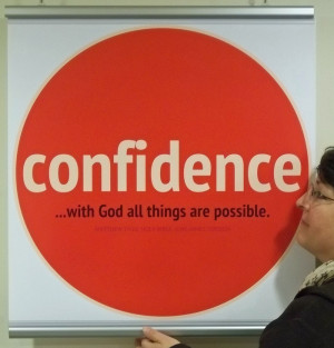 Confidence – with KJV Bible quote”