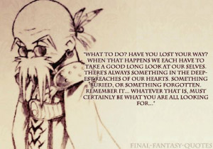 Final Fantasy VII Bugenhagen quote