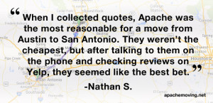 Best Moving Companies Long Distance: Austin to San Antonio