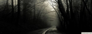 Dark Road Facebook Cover