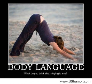 Funny body language US Humor - Funny pictures, Quotes, Pics, Photos ...