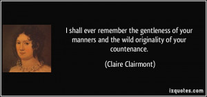 Claire Clairmont Quote
