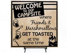 where marsh mallows & friends get toasted at the same time- Camping ...