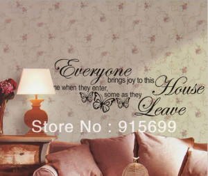 ... Art Wall Decals Wall Stickers Vinyl Decal Quote Wall Decal - [Top-Me