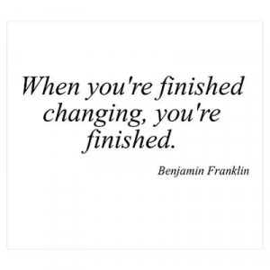 CafePress > Wall Art > Posters > Benjamin Franklin quote 183 Poster