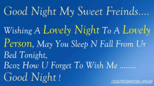 goodnight quotes – pics on good night sms facebook message [593x334 ...