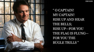 Robin Williams O Captain My Captain