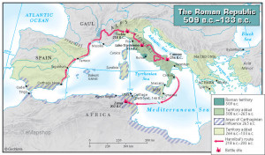 Roman Republic Map
