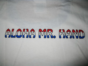 Beastie Boys Shirt Aloha Mr Hand