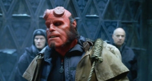 Ron Perlman as Hellboy in Hellboy (2004)