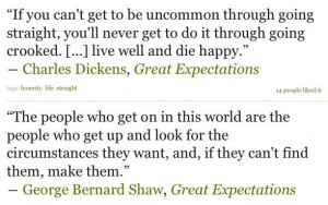 Great expectations quotes