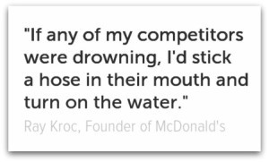 In sports, the line between teammate and competitor is crystal clear ...