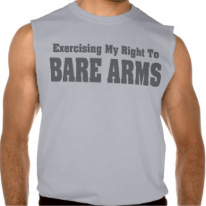 Right To Bare Arms Tank Top T-shirt
