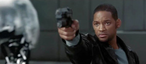 Photo of Will Smith, who portrays Del Spooner in 